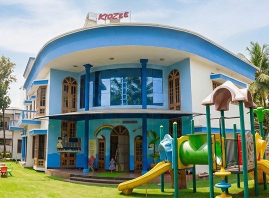 Children learning happily